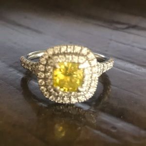 💎 Tiffany And Co. Yellow Diamond Soleste size 6